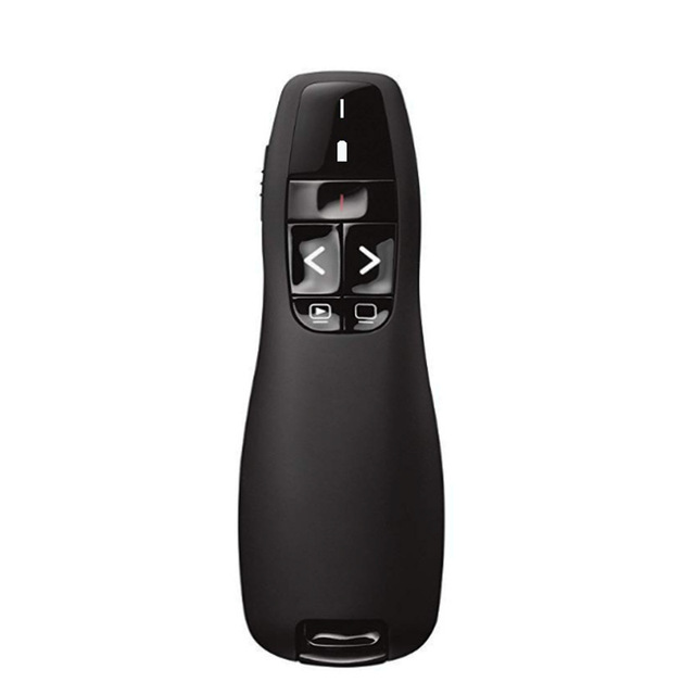 K400 2 in 1 PPT Presenter for Presentation Meeting Office Computer Remote Control for Teaching Speech Laser Pointer