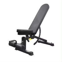 Banc d'assise réglable équipement de gymnastique à domicile pour l'entraînement de base musculation tabouret d'haltères multifonction