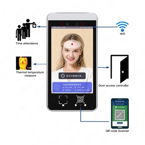 Máquina de asistencia de tarjeta RFID Cámara de reconocimiento facial de huellas dactilares Sistema de control de acceso de reconocimiento facial biométrico - Product Image 2