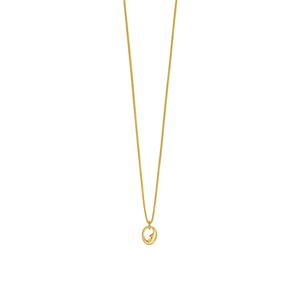 สร้อยคอจี้สแตนเลสสตีลชุบทองรูปสัตว์ราศีเมษ ดีไซน์มินิมอล สายโซ่แบบงู ของขวัญเครื่องประดับแฟชั่นสำหรับผู้หญิง - Product Image 3