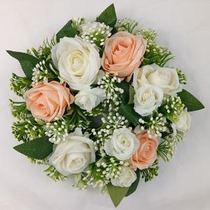 Vendita calda a casa matrimonio fiore artificiale ghirlanda decorazione fiori ghirlanda fiori decorativi ghirlande e piante - Product Image 1