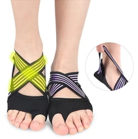 Chaussons de danse antidérapants à cinq doigts pour femmes, chaussures de yoga souples à bout ouvert, chaussettes de yoga pour l'exercice et l'entraînement