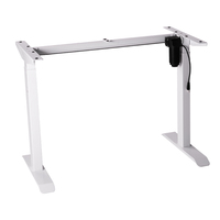 Table réglable professionnel en gros bureau à réglage en hauteur électrique fournisseur doré bureau debout électrique