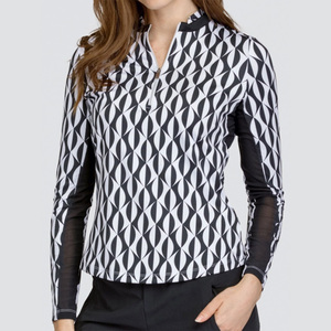 High Quality Oem <strong>Custom</strong> Seamless Quarter Zip <strong>Sun</strong> <strong>Shirt</strong> Uv Upf Long Sleeve Supplies Luxury Equestrian Horse Riding <strong>Shirt</strong> - Product Image 3
