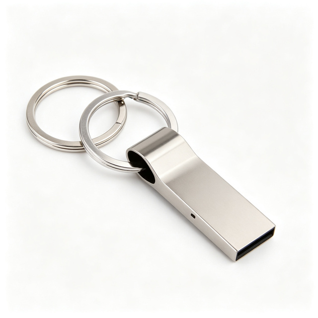 Wholesale Custom Logo Mini Metal USB Flash Drive 4GB 8GB 16GB 32GB 64GB 128GB USB 2.0 Pen Drive Promotional Gift