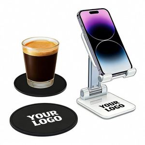 Soporte de Celular Personalizado con Logotipo de Pequeña Empresa, Soporte Ajustable para Teléfono, Plegable, para Regalo Promocional - Product Image 1