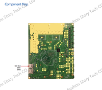 Compex HK01.2 WiFi 6 80211ax Quad Core IPQ8074A 22GHz 4x4 MU MIMO 1147Mbps 24G 4804Mbps 5G Tri Band 10Gbps Port