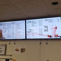 Panneau d'affichage en aluminium, boîte lumineuse, boîte de menu de café, menu LED, panneau publicitaire pour restaurant, boîte lumineuse pour commande de menu, nourriture