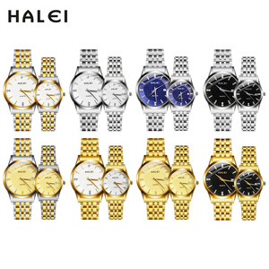 Envío Directo HALEI Nuevo Reloj de Cuarzo Original para Hombre con Diamantes, Resistente al Agua 3BAR, Calendario Simple, Movimiento Japonés, Venta al Por Mayor - Product Image 6