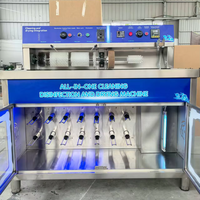 Machine à laver les chaussures commerciale en acier inoxydable pour le nettoyage des chaussures de tennis, machine à laver et sécher les chaussures