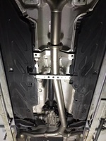 Système de tuyauterie d'échappement Active Sound Silencieux Système Cat-back pour Mercedes Benz AMG W205 C43 3.0T