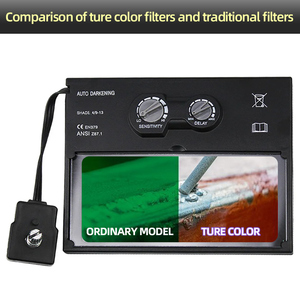 Máscara de Soldadura Eléctrica con Atenuación Automática Solar, Color Real, Gorra de Soldador, Protector de Ojos, Herramienta de Corte por Plasma - Product Image 4