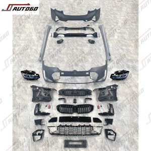 Kit carrosserie pour <span class=keywords><strong>BMW</strong></span> 3 G20, mise à niveau vers G20 LCI, matériau PP+ABS, pare-chocs avant et arrière, calandre, phare, diffuseur, tuyau - Product Image 3