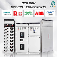 Système de distribution d'énergie triphasé GGD avec tableaux de distribution modulaires et protection IP55 pour usine