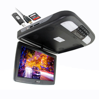 Monitor de techo de coche de 10,1 pulgadas, reproductor de DVD, Monitor abatible hacia abajo, Monitor de techo de coche USB SD