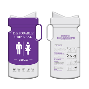Outdoor Camping Disposable Urinal Toilet <strong>Bag</strong> Portable Unisex 750ml Emergency <strong>Urine</strong> <strong>Collection</strong> <strong>Bag</strong> for Household Use - Product Image 3