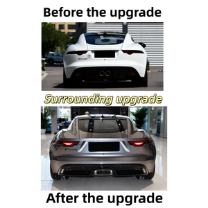 ชุดแต่งตัวถังรถยนต์ ABS คุณภาพสูงสำหรับ F-Type ปี 13-19, อัพเกรดรุ่นเก่าเป็นรุ่นใหม่, ออกแบบพิเศษสำหรับการติดตั้งและเปลี่ยนทดแทนภายนอก - Product Image 3