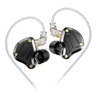 Nouveauté 2026 KZ ZS10 Pro 2 Écouteurs filaires métalliques HIFI intra-auriculaires avec basses profondes et commutateur de réglage à 4 niveaux pour le sport