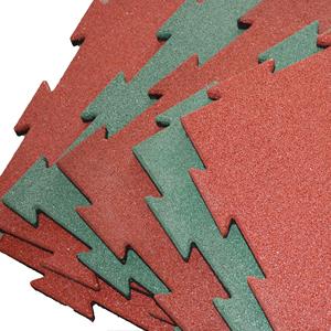 Revêtement de sol en <span class=keywords><strong>caoutchouc</strong></span> pour aire de jeux extérieure personnalisée, puzzle, dalles colorées non toxiques, dalles en <span class=keywords><strong>caoutchouc</strong></span> pour aire de jeux - Product Image 3