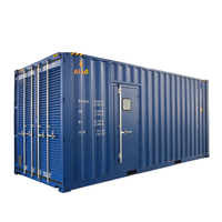 Genset Diesel Tipe Kontainer Silent Power Plant 600KVA-1200KVA AC Tiga Fasa Cadangan Daya Industri