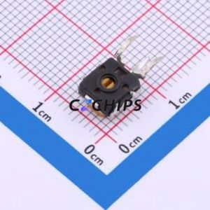 Resistencia Ajustable/Potenciómetro WH06-1C-104(100K), Componente de Orificio Pasante (THT), Resistencia de 100kOhm, 25%, 100mW - Product Image 2