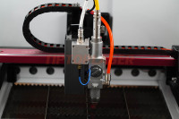 Máquina de Corte Láser de Aluminio, Pequeña, de Escritorio, 800W, Portátil, Grabador de Láminas Metálicas de Fibra, Herramienta CNC, Refrigerada por Aire, Precisión