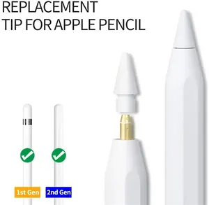 सेब पेंसिल 1 2 जीन के लिए संगत नरम पेपरबैक प्रतिस्थापन टिप्स जो ippen के लिए टैबलेट पेन नाइब्स को कम करते हैं