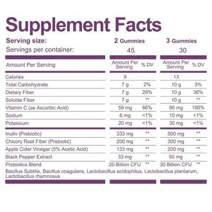 Suplemen nutrisi serat makanan pabrik mendukung Gut sehat untuk kebutuhan serat sehari-hari Anda Gummies - Product Image 3