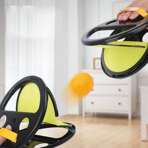 2024 palla <span class=keywords><strong>velcro</strong></span> e gioco di cattura con lanciatori e 2 palline lancio e palla da prendere set di giochi da giardino all'aperto - Product Image 2