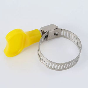 Colliers de serrage pour tuyaux en acier inoxydable américain 201/304, tubes télescopiques, <span class=keywords><strong>avec</strong></span> vis à oreilles/poignée - Product Image 2