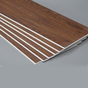 Adhesive 6mm <strong>Click</strong> Locking Fishbone Design Rigid Core SPC Hybrid <strong>Vinyl</strong> <strong>Flooring</strong> European Supermarket Home Office Anti-Slip - Product Image 5