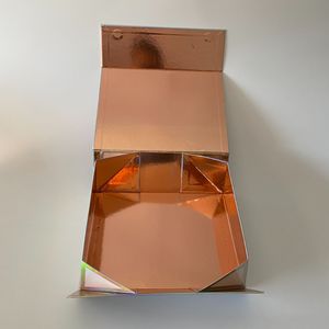 Boîte cadeau pliante holographique professionnelle Minx, emballage personnalisé en carton - Product Image 4