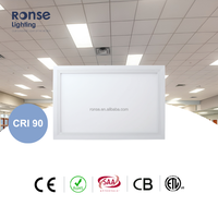 Plafonnier LED encastré ultra-plat SMD de haute qualité RONSE, moderne, intérieur, IP20, pour bâtiment commercial