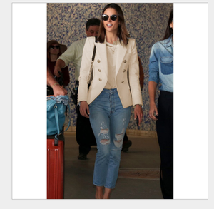 Nuovo Manicotto <span class=keywords><strong>Lungo</strong></span> di Modo Più Il Formato Delle Donne in Bianco e <span class=keywords><strong>Nero</strong></span> <span class=keywords><strong>Blazer</strong></span> - Product Image 1