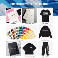 Ensemble de survêtement décontracté en coton pour homme, avec sweat à capuche et pantalon de jogging, par Custom Fundamentals