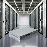 Boîtier en tôle d'aluminium extrudé anodisé SGCC, châssis ultra-court 1U pour montage en rack pour équipement d'amplificateur audio