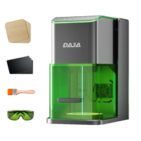 Graveur laser portable DAJA C1 Ultra, machine de gravure laser pour application mobile, Windows, Mac, grave les feuilles, le bois, le plastique, le métal peint.