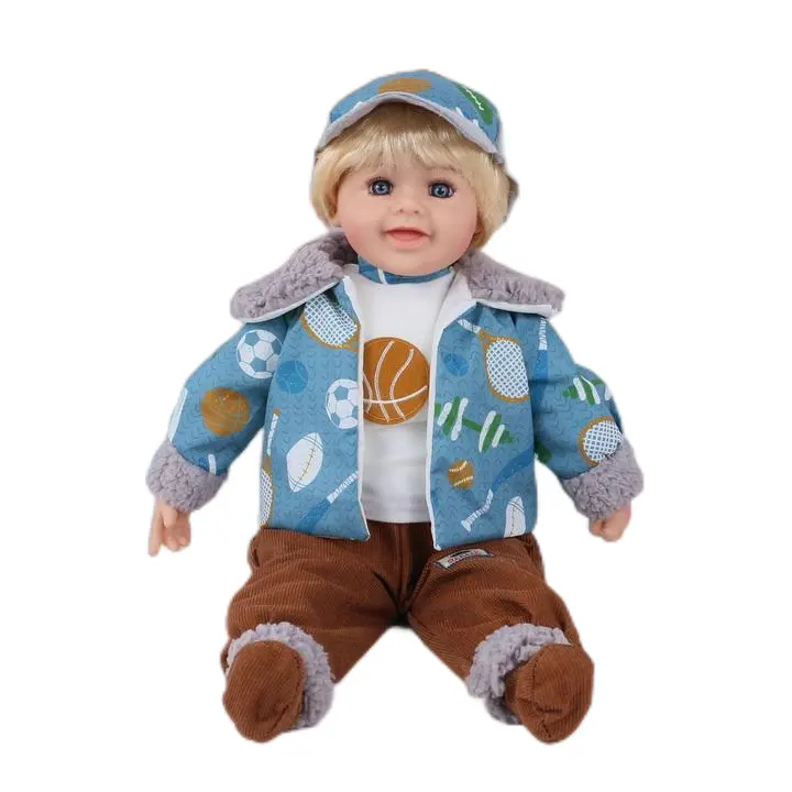 Wholesale New design 25 inch big dressing real looking baby dolls with IC girls boys kids with live eye soft cotton cute toys