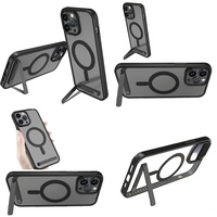 Casing Magnetik Transparan untuk iPhone 16 Pro Max 17 Air 15 14 13 12 11 Plus, Aksesoris Elektronik Grosir
