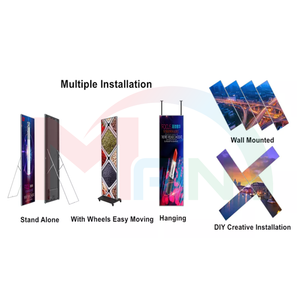 Đầy đủ màu sắc video Bảng điều chỉnh <span class=keywords><strong>Led</strong></span> Poster Màn hình Wifi điều khiển màn hình hiển thị thường vụ Poster Màn hình <span class=keywords><strong>LED</strong></span> gương <span class=keywords><strong>LED</strong></span> hiển thị - Product Image 5