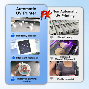 เครื่องพิมพ์อิงค์เจ็ท UV 6090แบบอเนกประสงค์พร้อม TX800 2 * เครื่องพิมพ์อิงค์เจ็ทสำหรับขวดปากกาโทรศัพท์ป้ายคริสตัล - Product Image 4