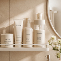 Fournisseur unique : Ensemble d'emballages pour soins corporels – Bouteilles en plastique transparentes de 300 ml, 500 ml, 750 ml pour gel douche et shampoing avec pompe à lotion