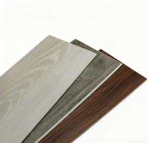 Hiện đại không thấm nước ánh sáng màu xám SPC Sàn Vinyl sàn gỗ bấm vào lồng vào nhau cứng nhắc lõi <span class=keywords><strong>PVC</strong></span> gạch 5 năm bảo hành Chống Sâu Bướm đồ họa - Product Image 3