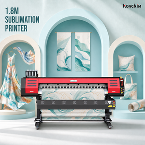 Imprimante industrielle à sublimation rouleau-à-roule pour la production de transfert thermique sur tissus de vêtements de sport - Product Image 1