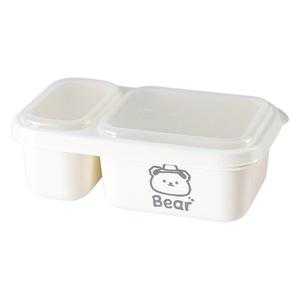 Boîte de rangement pour aliments en forme d'ours, rectangulaire, avec couvercle à clip, hermétique, pour pique-nique, avec design de dessin animé - Product Image 5