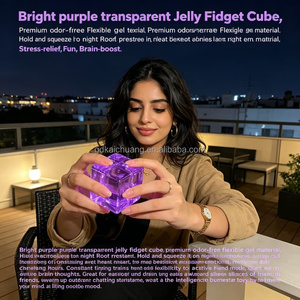 Mainan Squishy Anak Dewasa Blind <span class=keywords><strong>Box</strong></span>, Mainan Relaksasi Kulit Lembut Bentuk Macaron Bubble <span class=keywords><strong>Burger</strong></span>, Portable untuk Kantor, Alat Pelepas Stres, Hadiah - Product Image 2