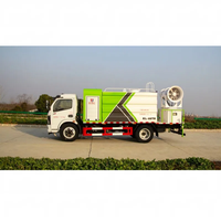 Camion de suppression de poussière à canon à brouillard Dongfeng 4X2 7500L 40M pour chantier routier et arroseur industriel