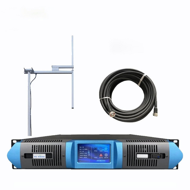 Broadcasting Equipment RS RADIO 500W FM Transmitter 500 Watts for Radio Station