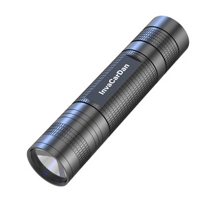 InvaCarBan <b>Flashlight</b> <b>Rechargeable</b> Led Aluminum Alloy 2h Working Time Portable Home Use - Product Image 2