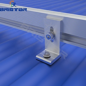 Lông Bán Buôn Bạc AL6005-T5 Năng Lượng Mặt Trời Gắn L Chân Tấm Năng Lượng Mặt Trời Gắn Hệ Thống - Product Image 1